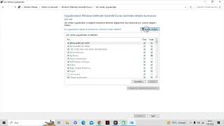 Windows Defender Güvenlik Duvarı Uygulama İzin Verme [upl. by Rodrique344]