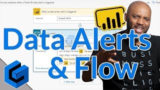 Take Power BI data alerts to the next level with Microsoft Flow [upl. by Loralie]