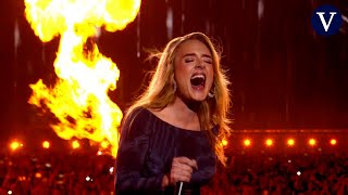 La cantante Adele y su mundo conquistan Múnich en el regreso a los escenarios de Europa [upl. by Eemia]