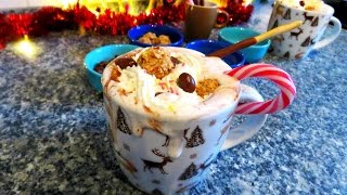 heiße Schokolade  hot chocolate  einfaches Rezept [upl. by Mayap526]