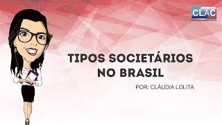 Tipos de Sociedades Empresariais [upl. by Rennoc]