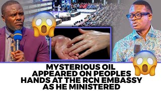 WATCH AS MYSTERIOUS SUPERNATURAL OIL APPEARED ON PEOPLES HANDS AS HE MINISTERED [upl. by Lentha]