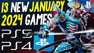 13 BIG Upcoming NEW JANUARY 2024 PS5PS4 Games Upcoming New Games 2024 [upl. by Aiden18]