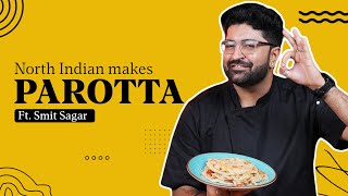 North Indian makes a Parotta ft Chef Smit Sagar  Parotta and Salna  Cooking Challenge  Cookd [upl. by Holder]