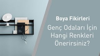 Boya Fikirleri Genç Odaları İçin Hangi Renkleri Önerirsiniz [upl. by Ahsot]