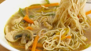 SOPA DE FIDEOS CHINOS  ALE DE NAVA [upl. by Sig]