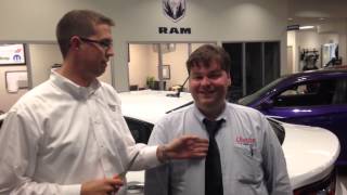 Olathe Dodge Jeep Chrysler FiatSalesperson Sells His First VehicleOlathe KS 66062 [upl. by Godliman]