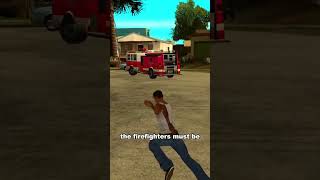 IF YOU START A MISSION WHILE ON FIRE IN GTA GAMES [upl. by Sinclare]