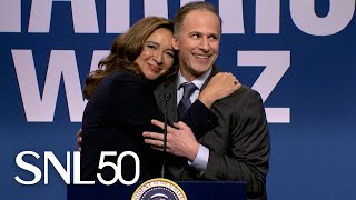 Harris and Trump Rallies Cold Open  SNL [upl. by Arihas710]