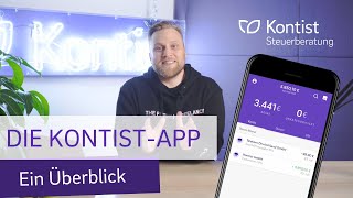 Überblick über die KontistApp  So funktioniert Kontist  Geschäftskonto für Selbständige [upl. by Buff]