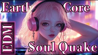 EDM Earth Core  Soul QuakeBackground music technodance [upl. by Valtin]