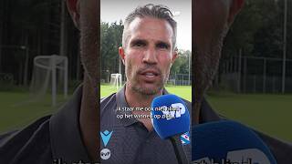 👀 ROBIN VAN PERSIE over zijn AMBITIES met SC HEERENVEEN ⚪🔵 Heerenveen Eredivisie [upl. by Noirret39]