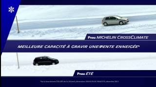 Comparons le pneu MICHELIN CrossClimate à un pneu été [upl. by Cavit461]