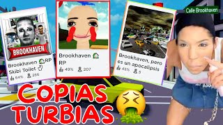 😱JUGANDO las COPIAS MÁS TURBIAS🤡 de BROOKHAVEN ROBLOX Valery Rm [upl. by Aynatahs329]