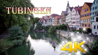 Tübingen Germany 4K Virtual Walking Tour [upl. by Novehc]