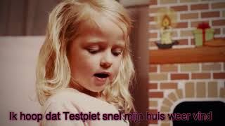 Ik kan niet wachten  Lucilla Bellinga amp Testpiet SONGTEKST VIDEO [upl. by Gnad]