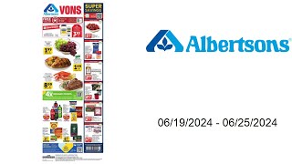 Albertsons Weekly Ad US  06192024  06252024 [upl. by Lamag]