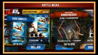 Earth Shattering  Unlock Rhamphorhynchus  Jurassic World The Game [upl. by Gavra293]