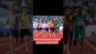 Gran inauguración de juegos olimpicos París 2024 juegosolímpicos paris2024 [upl. by Anits]