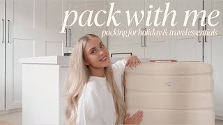 PACK WITH ME  holiday essentials packing hacks amp tips travelling with a baby [upl. by Devora263]