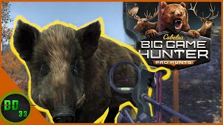 Hunting For The LEGENDARY HOGZILLA Cabelas Big Game Pro Hunts [upl. by Deraj539]