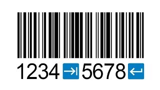 How to Create a Barcode with Control Characters like TAB or ENTER [upl. by Ticknor]