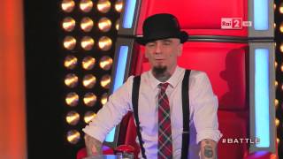 The Voice IT  Serie 3  Battle 6  Luca BoccadamoMaurizio Musumeci  TEAMJAX [upl. by Ehrsam]