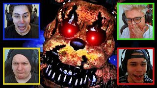 4 FACECAMS DO TERROR  Five Nights at Freddy’s Multiplayer 👻 [upl. by Poulter]