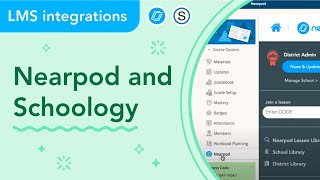 How to use Nearpod with Schoology [upl. by Eelannej]