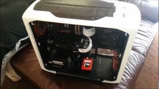 Corsair 600T  Fan Controller  SP120 Quiet Edition  H100 [upl. by Nosniv]