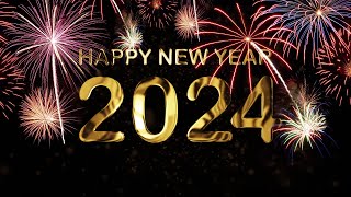 A Happy New Year 2024 Best NEW YEAR COUNTDOWN 60 seconds TIMER with sound effects [upl. by Annayehc]