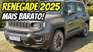 Jeep Renegade 2025  NOVA VERSÃO MAIS BARATO E MAIS EQUIPADO [upl. by Anits985]