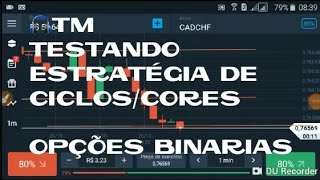 TM OPÇÕES BINARIAS ESTRATÉGIA DAS CORES [upl. by Laban]