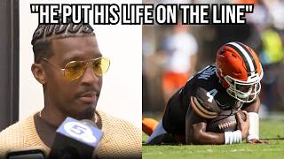 Jameis Winston Goes Off On Browns Fans Booing Deshaun Watson After Achilles Injury [upl. by Penrose]