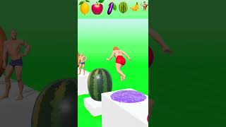 Squeezy Girl Jump Toothpaste Fun Reverse fun mobilegame amogus shortsfeed crush shorts [upl. by Jacqueline]