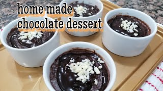 Home made Chocolate mousseEasy Recipe [upl. by Naleek]