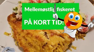 Fisk opskrift Sayadiye  Mellemøstlig mad Trin for trin [upl. by Radek]