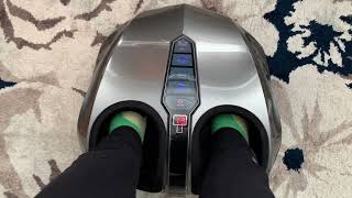 MIKO Foot Massager Machine with Deep Kneading Compression Shiatsu and Heat B01H5QZ5X8 [upl. by Enimasaj]