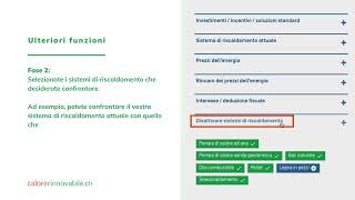 Il calcolatore dei costi di riscaldamento di «calore rinnovabile» Le funzioni avanzate [upl. by Yttocs866]