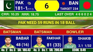 🔴 Pakistan vs Bangladesh 1st T20 Match 2024  Pak vs Ban Watch 1st T20 Today Score Commentary [upl. by Adnert373]