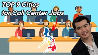 Top 9 high paying cities for a call center job Philippines [upl. by Rezzani]