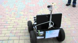 KTU PTVF mobile robot with computer vision [upl. by Corilla]