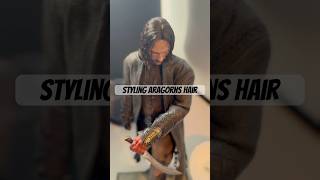 Styling Aragorns hair figure by INARTOfficial aragorn inart inartaragorn lordoftherings [upl. by Stace530]