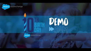 AppExchange Demo Jam 10th Birthday Edition [upl. by Mirisola]