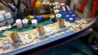 Academy 1400 RMS Titanic Part 10 [upl. by Blayne]