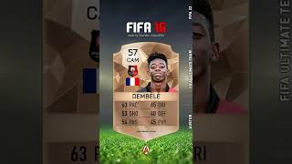 Dembele FIFA Evolution FIFA 16  FIFA 23 shorts [upl. by Anegroeg611]