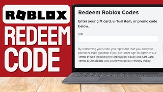 How to REDEEM CODE in roblox 2024 Updated [upl. by Kired945]