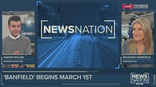 Ashleigh Banfield talks about new show quotBanfieldquot debuting March 1 on NewsNation [upl. by Ardnu639]