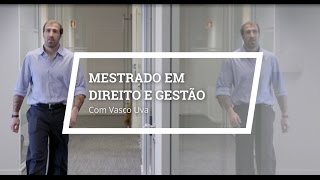 Mestrado em Direito e Gestão  Vasco Uva [upl. by Tareyn168]