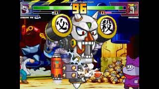 MUGEN battle 5053 Chowder vs HannyaNED [upl. by Hsihsa239]